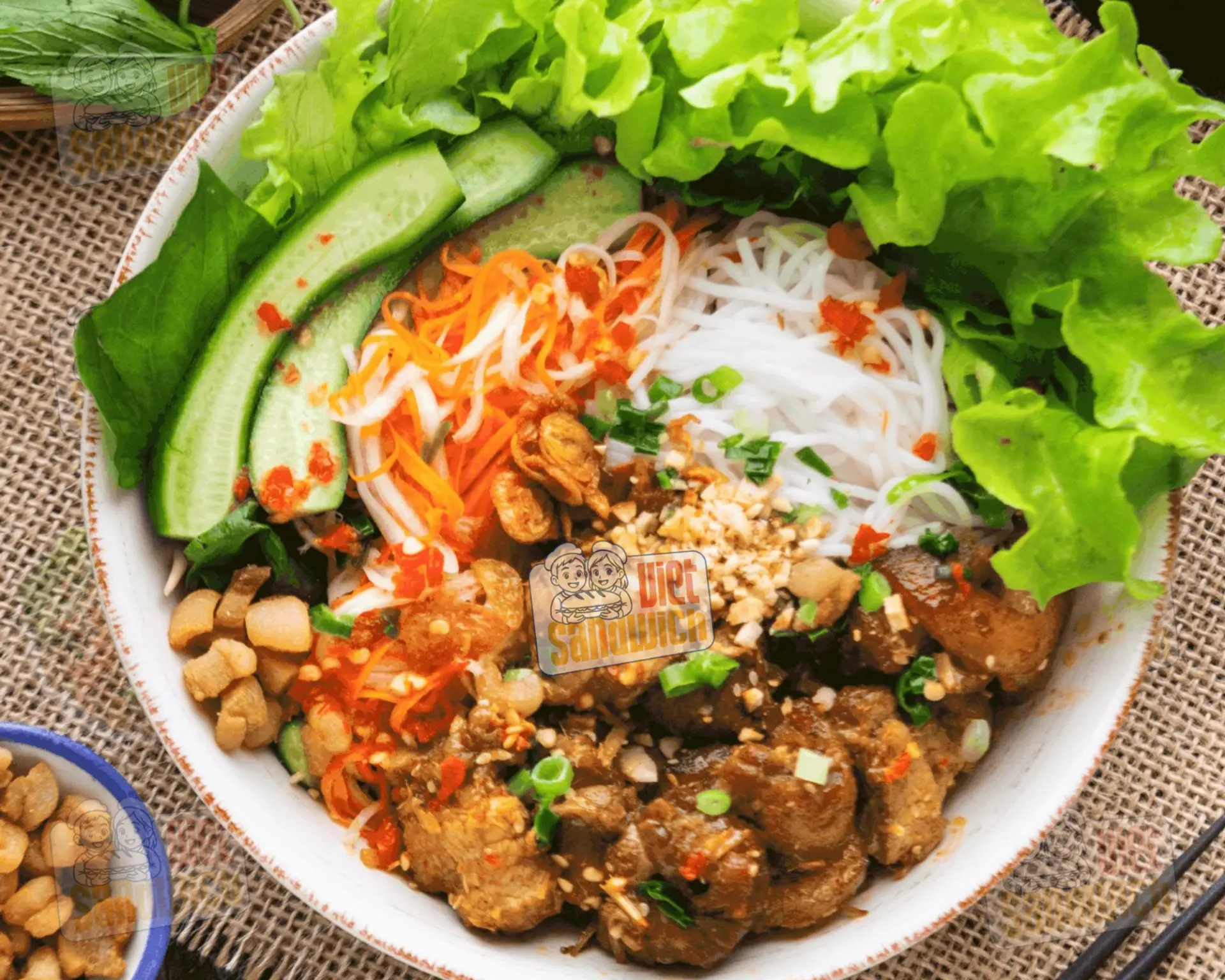 Grilled Pork Vermicelli 🥜